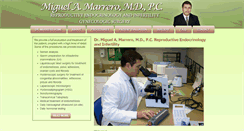 Desktop Screenshot of drmarrero.com